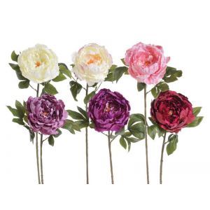 Bujor artficial pentru aranjamente florale