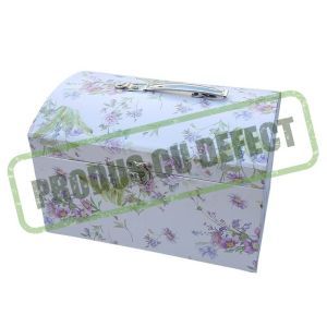 Cutii tip cufar pentru flori set 3 buc