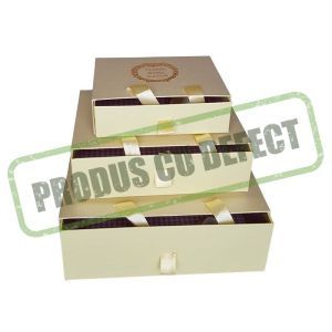 Cutii tip sertar pentru flori set 3 buc