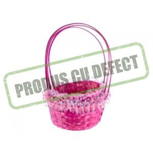 Set 3 cos rotund+dantela