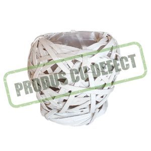Cosulet rattan alb