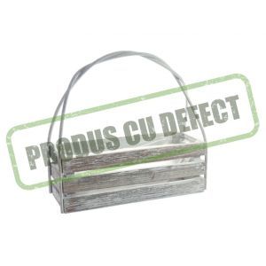 Ladita lemn+toarta pentru aranjamente florale