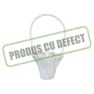 Cos rotund dantelat+toarta pentru aranjamente florale