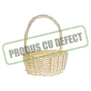 Cos rotund rattan pentru aranjamente florale