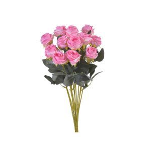 Buchet 12 trandafiri din flori artificiale