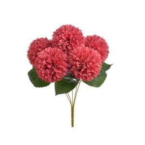 Buchet 5 crizanteme artificiale pentru aranjamente florale