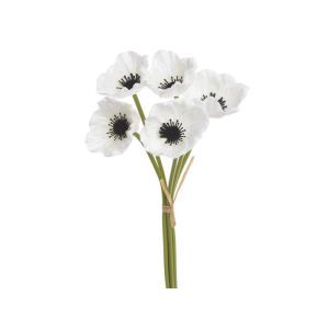 Buchet 5 fire anemone artificiale color pentru aranjamente florale