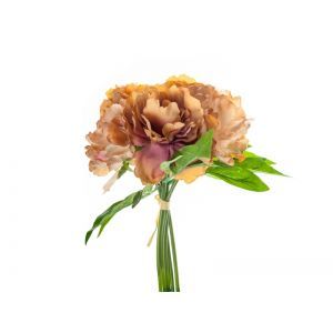 Buchet 5 fire bujori din flori artificiale