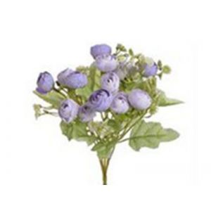Buchet 5 fire ranunculus din flori artificiale