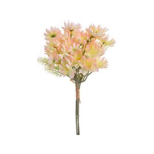 Buchet 5 fire verdeata artificiala+flori pentru aranjamente florale