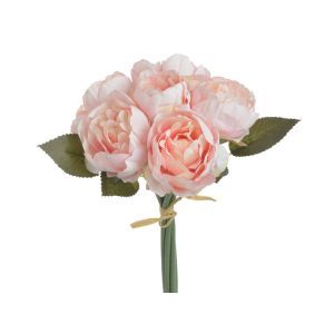 Buchet 6 bujori artificiali pentru aranjamente florale
