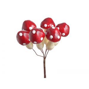 Buchet 6 ciuperci artificiale pentru aranjamente florale