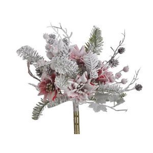 Buchet 6 crengute brad+zapada+con+flori pentru aranjamente florale