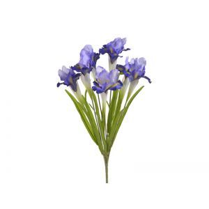 Buchet 7 fire irisi din flori artificiale