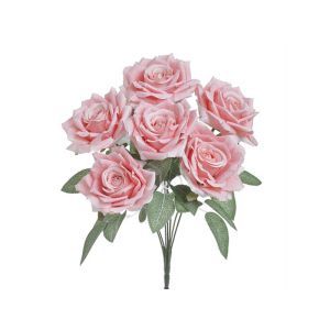 Buchet 7 fire trandafiri artificiali pentru aranjamente florale