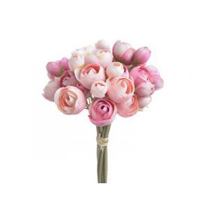 Buchet 9 fire camelii din flori artificiale