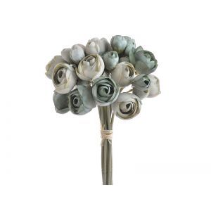 Buchet 9 fire camelii din flori artificiale