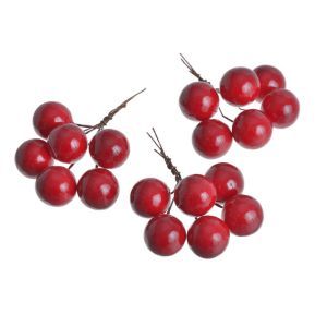 Buchet 6 merisoare pentru aranjamente florale set 3 buc