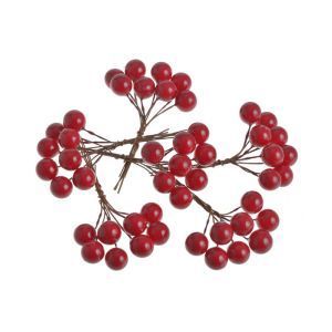 Buchet bobite color pentru aranjamente florale set 6 buc