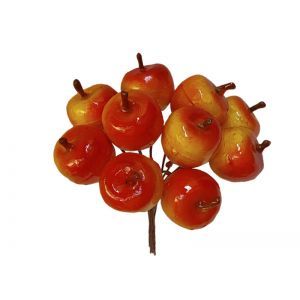 Buchet merisoare artificiale pentru decoratiuni florale