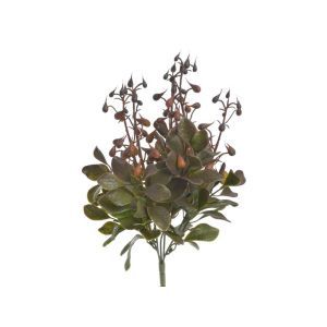 Buchet verdeata artificiala+bobite pentru aranjamente florale