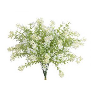 Buchet verdeata+floricele artificiale