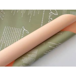 Coli bicolor+scris pentru flori set 20 buc