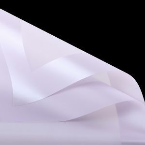 Coli folie color+chenar mat pentru buchet flori set 20 buc