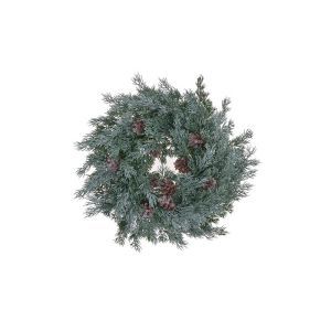 Coronita brad artificial+con pentru aranjamente florale