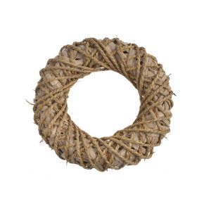 Coronita rattan+sfoara pentru aranjamente florale