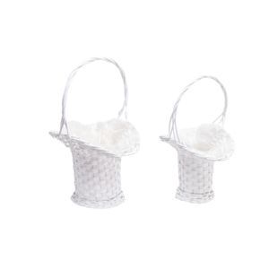 Cos florentin+toarta pentru aranjamente florale set 2 buc