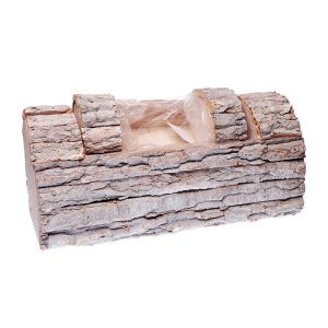 Cos lemn tip buturuga pentru aranjamente florale set 2 buc