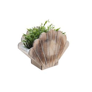 Cos lemn tip scoica pentru aranjamente florale