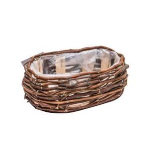 Cos oval nuiele pentru aranjamente florale