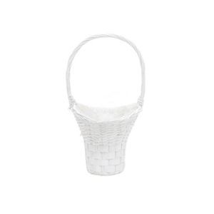 Cos rattan inalt+toarta pentru aranjamente florale