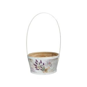 Cos rotund model floral+toarta pentru aranjamente florale