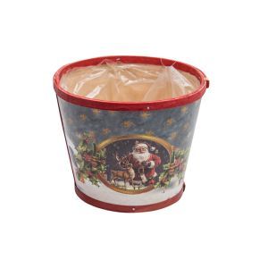 Cos rotund+model pentru decoratiuni Craciun