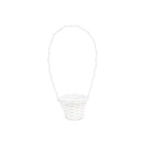 Cos rotund rattan+toarta pentru aranjamente florale