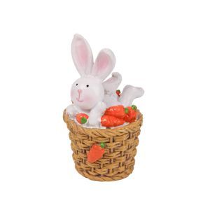 Cosulet+iepuras pentru decoratiuni Paste