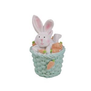 Cosulet+iepuras pentru decoratiuni Paste