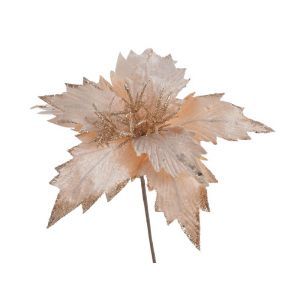 Craciunita artificiala color pentru aranjamente florale