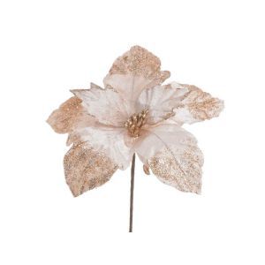 Craciunita artificiala color pentru aranjamente florale