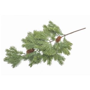 Crenguta brad artificial+con pentru aranjamente florale