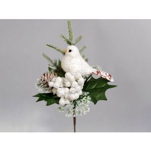 Crenguta brad+bobite+articol decorativ pentru aranjamente florale