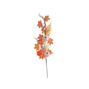Crenguta frunze artificiale+dovlecei pentru aranjamente florale