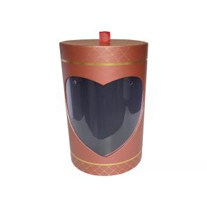 Cutie cilindru+inima pentru aranjamente florale