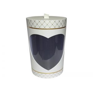 Cutie cilindru+inima pentru aranjamente florale