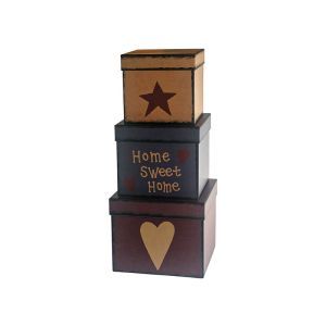 Cutie patrata model craciun pentru aranjamente florale set 3 buc