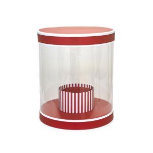 Cutie transparenta pentru aranjamente florale