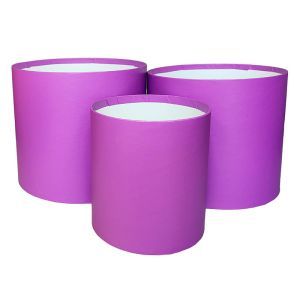 Cutii cilindru color fara capac pentru aranjamente florale